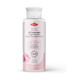 Otacı 400 ml Gül Kürü Gül Suyu Bazlı Doğal Micellar Makyaj Temizleme Suyu