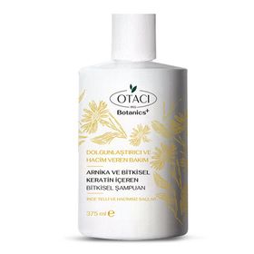 Otacı Botanics 375 ml Bitkisel Keratin ve Arnika Dolgunluk ve Hacim Veren Bitkisel Bakım Şampuanı