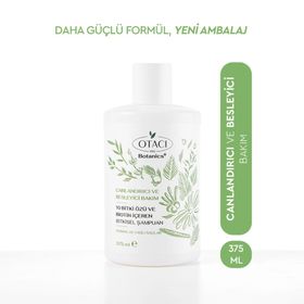 Otacı Botanics 375 ml Canlandırıcı Bitkisel 10 Bitki ve Biotin Bakım Şampuanı