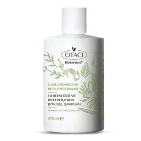 Otacı Botanics 375 ml Canlandırıcı Bitkisel 10 Bitki ve Biotin Bakım Şampuanı