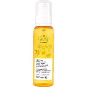Otacı Botanics Işıltılı Parlaklık Sağlayan 100 ml Bitkisel Saç Bakım Yağı