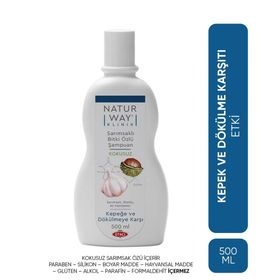 Otacı Naturway Kepek Dökülme Karşıtı 500 ml Sarımsaklı Şampuan