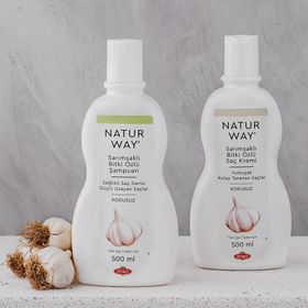 Otacı Naturway Sarımsaklı Bitki Özlü 2x500 ml Şampuan