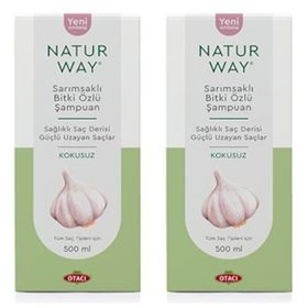 Otacı Naturway Sarımsaklı Bitki Özlü 2x500 ml Şampuan