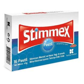 Otacı Stimmex Mentol Nane Yağı 16 Pastil
