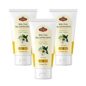 Otacı Yumuşak ve Orta Bitkisel 3x150 ml Saç Şekillendirici
