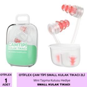 Otifleks 2'li İpli Small Çam Tipi Kulak Tıkacı
