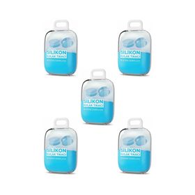 Otifleks 5x2'li Silikon Kulak Tıkacı