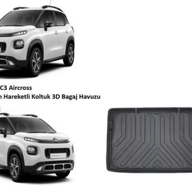 Oto Line Citroen C3 Aircross 2019 Model Alt Kısım Bagaj Havuzu