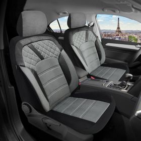 Oto Pandami Audi A4 B7 2004-2008 Uyumlu 1+1 Gri Tay Tüyü Koltuk Kılıfı