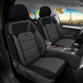 Oto Pandami Audi Q2 2017 Uyumlu 1+1 Gri Koltuk Kılıfı