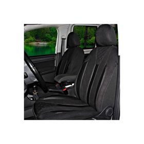 Oto Pandami Fiat Doblo 1 2000-2010 Uyumlu Siyah Ticari Tay Tüyü Koltuk Kılıfı