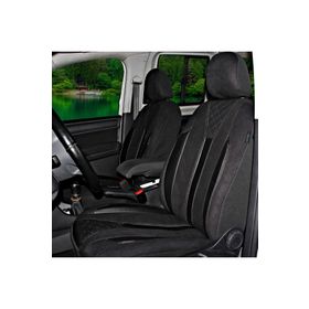 Oto Pandami Fiat Doblo Panaroma 2012+ Uyumlu Siyah Ticari Tay Tüyü Koltuk Kılıfı