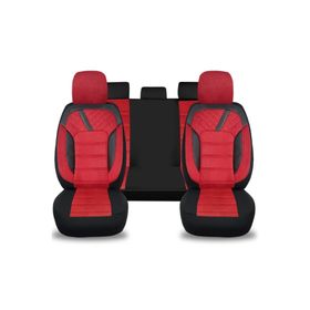 Oto Pandami Fiat Stilo 2001 - 2007 Uyumlu Kırmızı Tay Tüyü Koltuk Kılıfı