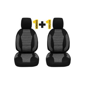 Oto Pandami Ford Tourneo Courier Uyumlu Ortopedik Keten 1+1 Set Koltuk Kılıfı
