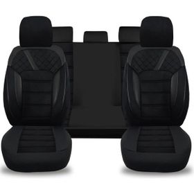 Oto Pandami Hyundai IX20 2010+ Uyumlu Siyah Tay Tüyü Koltuk Kılıfı
