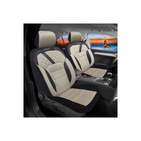Oto Pandami Hyundai Santa Fe Cm 2006-2012 Uyumlu 1+1 Krem Tay Tüyü Koltuk Kılıfı