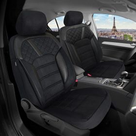Oto Pandami Jaguar E-Pace 2017 Uyumlu 1+1 Siyah Tay Tüyü Koltuk Kılıfı