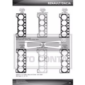Otoconta 40101006 Siyah Silindir Kapak Contası