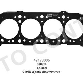 Otoconta 42173006 1.42 mm Çelik P206-P306-Partner-Berlingo 1.9 DW8 Silindir Kapak Contası