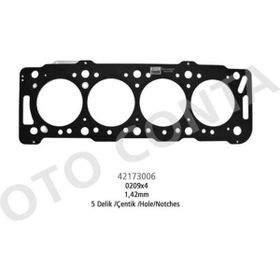 Otoconta 42173006 1.42 mm Çelik P206-P306-Partner-Berlingo 1.9 DW8 Silindir Kapak Contası