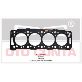 Otoconta 42173006 1.42 mm Çelik P206-P306-Partner-Berlingo 1.9 DW8 Silindir Kapak Contası