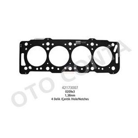 Otoconta 42173007 1.38 mm Çelik P206-P306-Partner-Berlingo 1.9 DW8 Silindir Kapak Contası