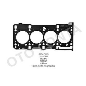 Otoconta 42427506 Palio-Albea-Doblo-Corsa-Astra-Combo 1.3 Mjtd 0.82 mm Silindir Kapak Contası