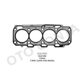 Otoconta 42427607 1.02 mm Doblo-Linea-Bravo II 1.6 Dmtj 16V 198 A2.000-263 A3.000 Silindir Kapak Contası