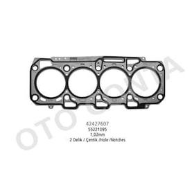 Otoconta 42427607 1.02 mm Doblo-Linea-Bravo II 1.6 Dmtj 16V 198 A2.000-263 A3.000 Silindir Kapak Contası