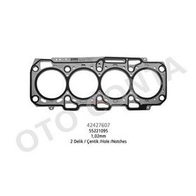 Otoconta 42427607 1.02 mm Doblo-Linea-Bravo II 1.6 Dmtj 16V 198 A2.000-263 A3.000 Silindir Kapak Contası