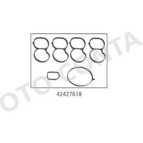 Otoconta 42427618 Doblo-Linea-Bravo II 1.6 Dmtj 16V 198 A2.000-263 A3.0 Emme Manifold Lastik Conta Takımı