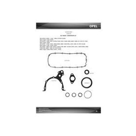 Otoconta 42447404 Astra G-Astra F-Corsa B-Vectra B 1.4-1.6 16V XE/Ecotech Keçeli Alt Takım Contası