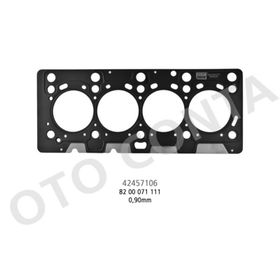 Otoconta 42457106 0.82 mm Clio-Kangoo-Megane 04 1.5 Dci K9K 700/702/704/710 Silindir Kapak Contası