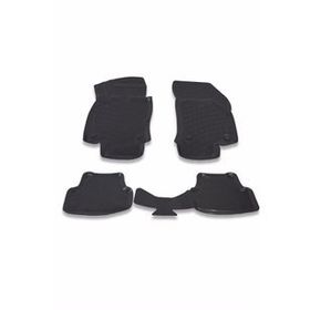OtoLine Audi A1 2018 Model 4D Siyah Havuzlu Paspas
