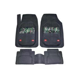 OtoLine Audi A4 2001-2005 Venüs Kamuflaj Siyah Oto Paspas Seti