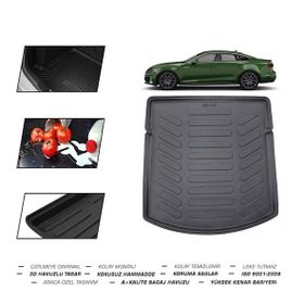 OtoLine Audi A4 B9 2020 Model Bagaj Havuzu
