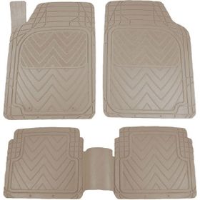 OtoLine Audi A4 Sw 1995-2001 Kauçuk Bej Oto Paspas Seti