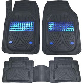 OtoLine Audi A4 SW 2001-2005 Venüs Mavi Siyah Oto Paspas Seti