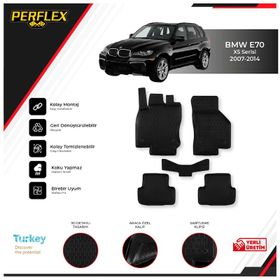 OtoLine Bmw E70 X5 2007-2014 3D Havuzlu Paspas