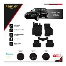 OtoLine Bmw E70 X5 2007-2014 3D Havuzlu Paspas