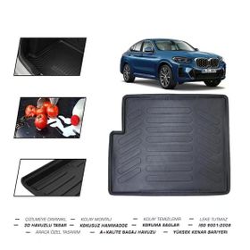 OtoLine BMW X4 2021 Model Bagaj Havuzu