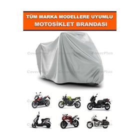 OtoLine Coverplus Tüm Modellere Uyumlu Motosiklet Brandası Motor Branda