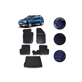 OtoLine Dacia Duster 4X2 2010-2017 Arasi 4D Havuzlu Oto Paspas Bagaj Set