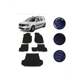 OtoLine Dacia Logan Mcv 2005-2014 Arasi 4D Havuzlu Oto Paspas Bagaj Set