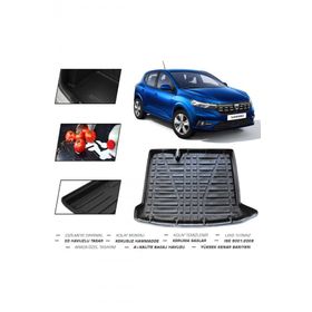 OtoLine Dacia Sandero 2021 Sonrası Bagaj Havuzu