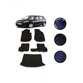 OtoLine Dacia Sandero Hb 2008-2012 Arasi 4D Havuzlu Oto Paspas Bagaj Set