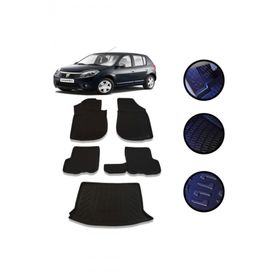 OtoLine Dacia Sandero Hb 2008-2012 Arasi 4D Havuzlu Oto Paspas Bagaj Set