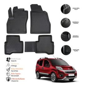 OtoLine Fiat Fiorino 2010 Havuzlu Paspas