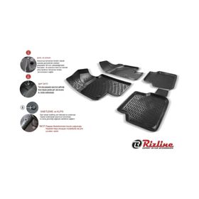 OtoLine Ford Focus 4 2015 2016 2017 2018 Model 3D Havuzlu Paspas